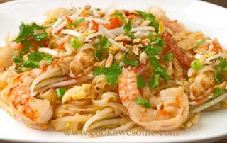 Thai Noodles with Shrimp Recipe