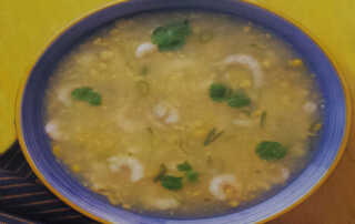 Thai Style Sweetcorn Soup Recipe