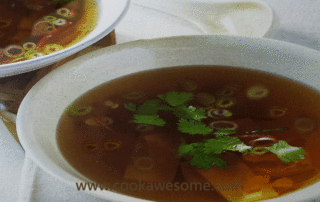 Clear Hot and Sour Soup