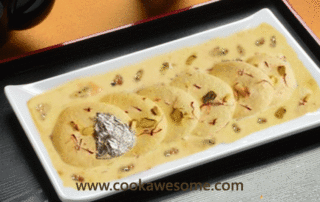 Golden Rasmalai Recipe