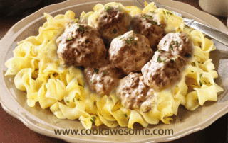 Egg Noodle with Meatball Recipe