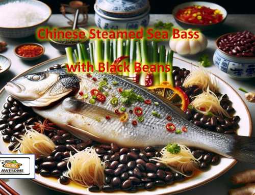 Chinese Steamed Sea Bass with Black Beans