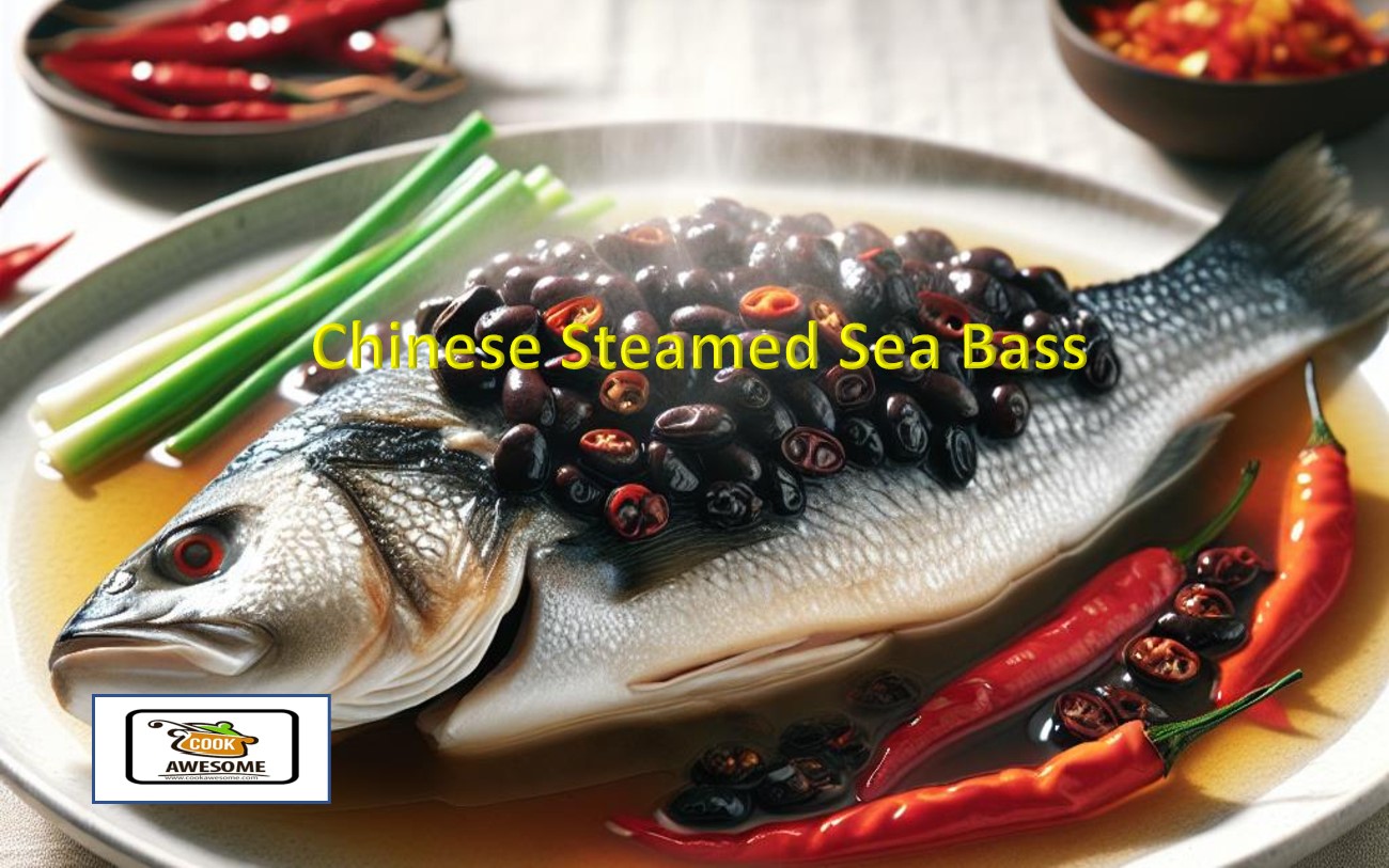 Chinese Steamed Sea Bass Recipe