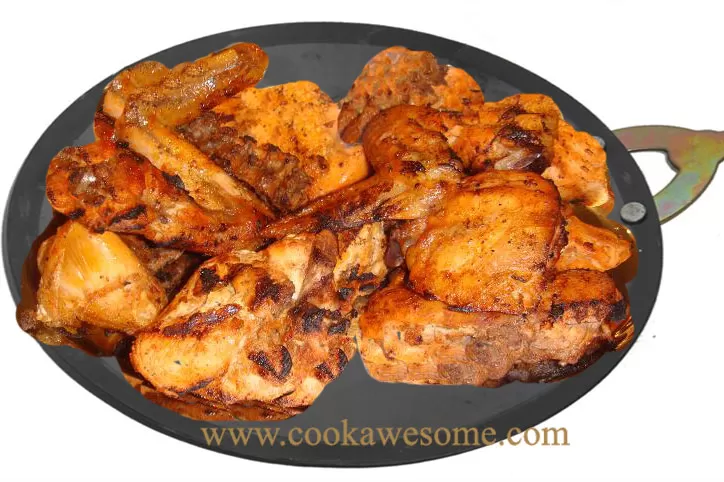 Chicken Tawa Kabab Recipe