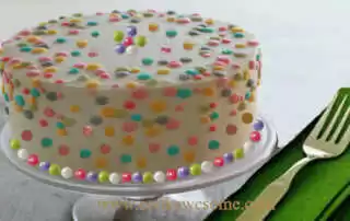 Polka Dot Cake Recipe