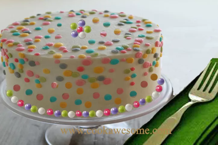 Polka Dot Cake Recipe