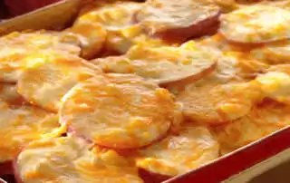 Cheese layered Potatoes Recipe