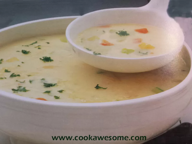 Cheesy Potato Soup Recipe