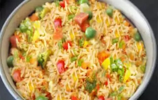 Spicy Vegetable Fried Rice Recipe