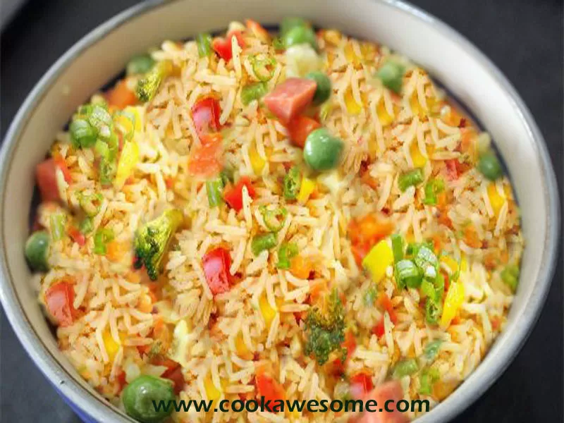 Spicy Vegetable Fried Rice Recipe