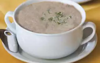 کریمی مشروم سوپ
