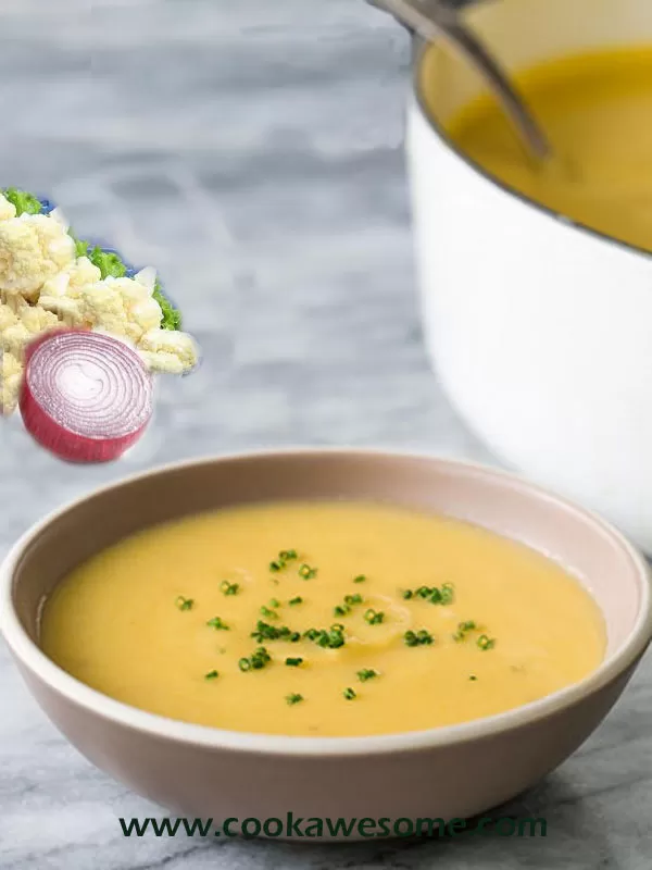 Cauliflower and Onion Soup Recipe