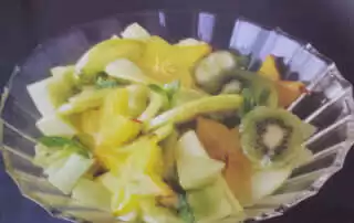 Emerald Green Fruit Salad Recipe