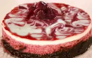 Razzle-Dazzle Strawberry Cheesecake