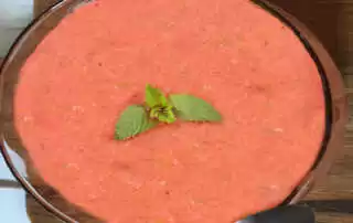 Tomato Watermelon Gazpacho