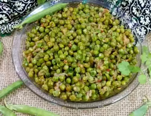 Spicy Green Peas | Sautéed Green Peas | Tali Hui Matar