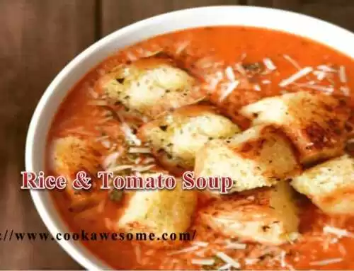 Rice & Tomato Soup Recipe